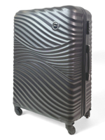 Большой чемодан Bon-Voyage Model Wave ABS, Черный, L