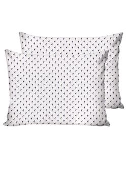 Наволочка комплект 2шт Сказка "Фламинго" 40х60 см, перкаль