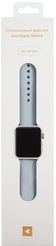 Ремешок moonfish для Apple Watch 38/40 мм, силикон, голубой