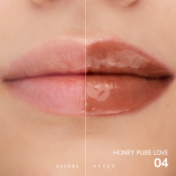 Yves Saint Laurent Loveshine Plumping Lip Oil Gloss - Блеск для губ оттенок 4 Honey Pure Love, 6 ml