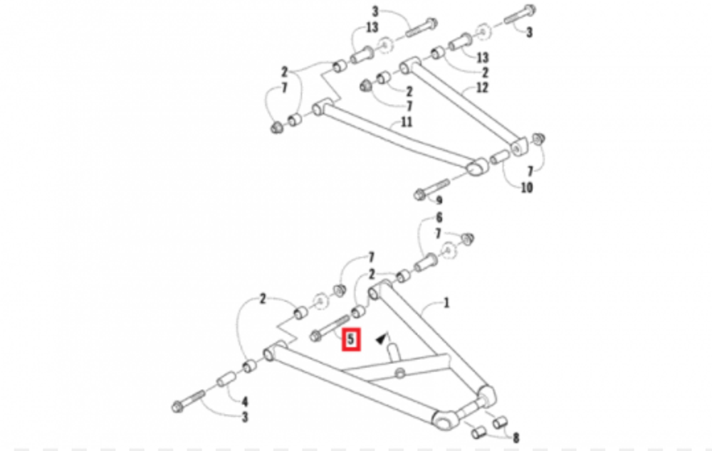 Болт Arctic Cat 8408-090