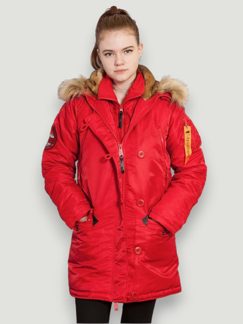 Куртка Аляска Женская - Apolloget Alaska Wmn 2020 (красная - flag red)