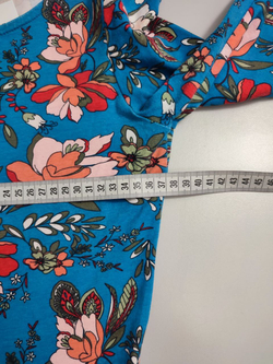 Платье Oodji с цветами 42 размер