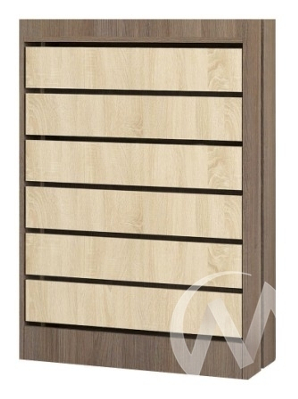 Обувница ЯПТ-2 Прихожая Ямайка (ясень шимо/дуб сонома)