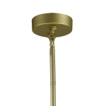 Ceiling design lamp  AGNES by Roll & Hill (14 lampshades,  Gold)