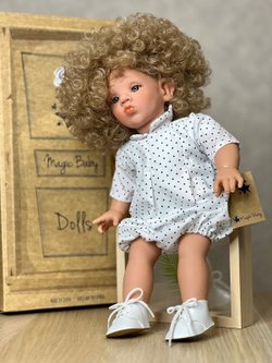 Кукла LAMAGIK мягконабивная  38см Gestito (12030)