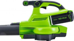 Воздуходув-садовый пылесос аккумуляторный GREENWORKS GD40BVK4 40V 2406907UB