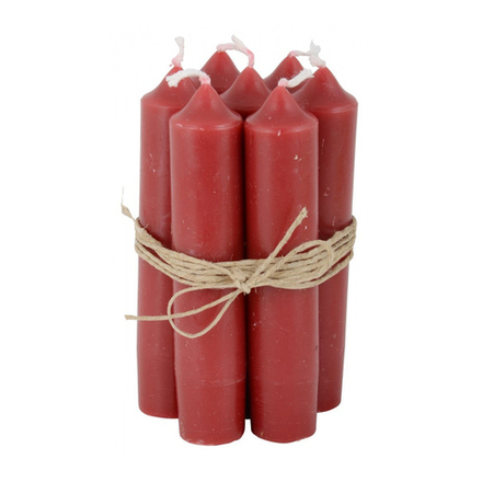 Свеча красная