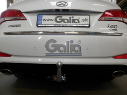 Фаркоп оцинкованный Galia H085A для Hyundai i40 седан/универсал 2012-(паспорт и сертификат в комплекте)(без электрики)