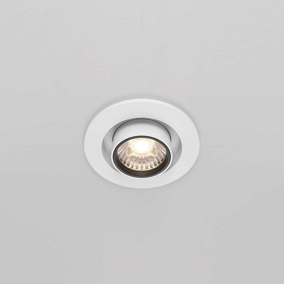 Встраиваемый светодиодный спот Maytoni Technical Hidden DL045-01-10W4K-W