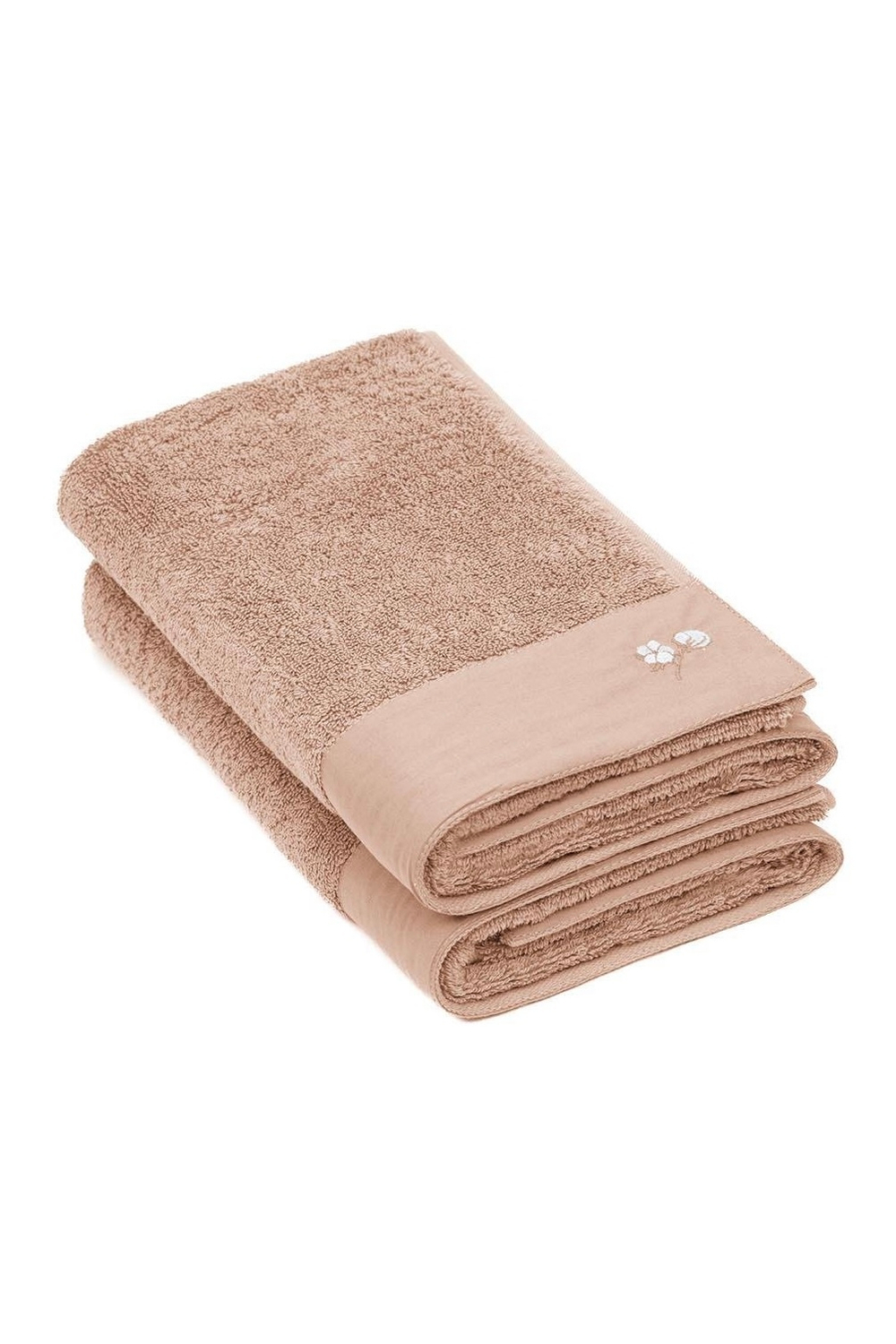 Полотенце из органического хлопка Pure Cotton 50х90 кирпичный