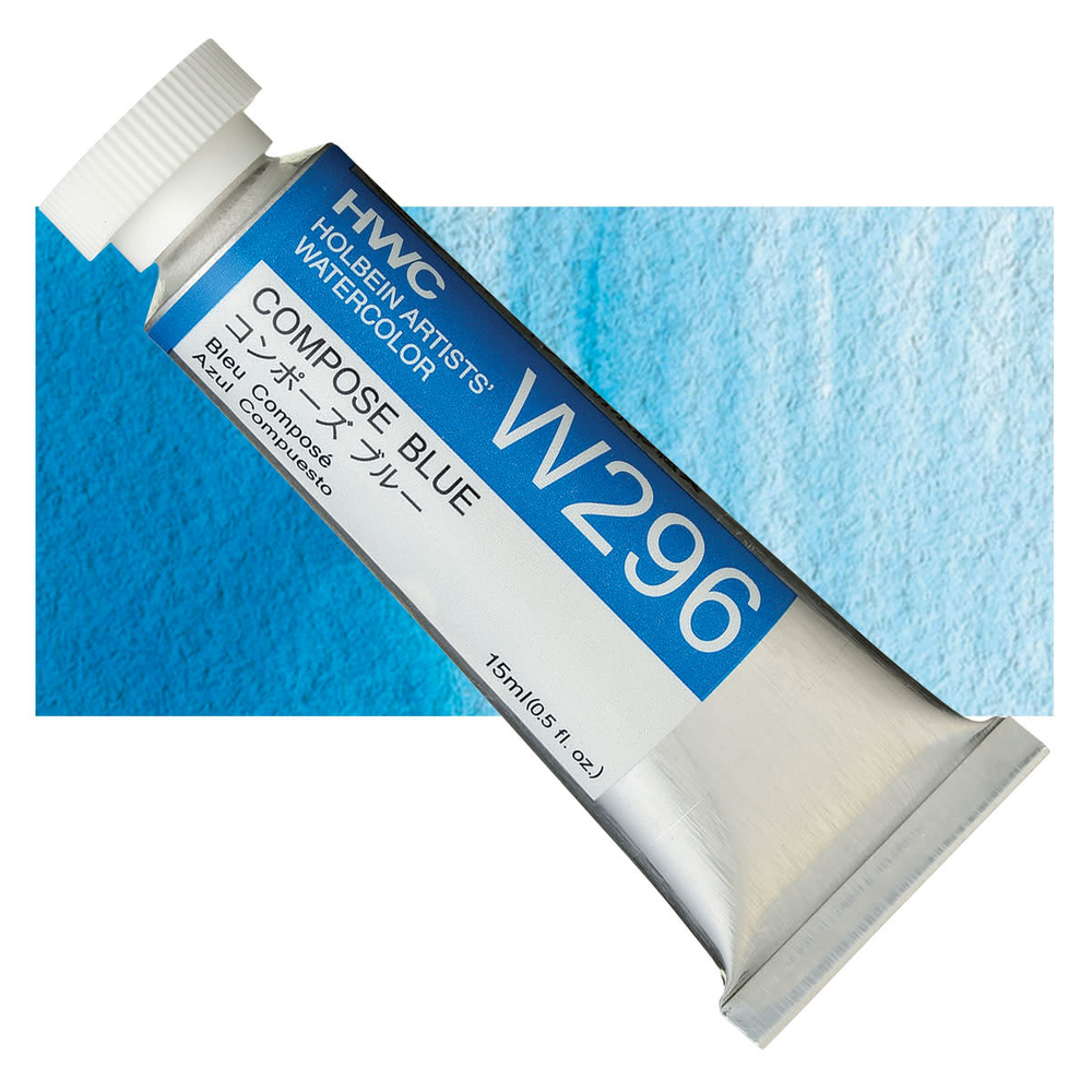 Акварель Holbein 15 мл. 296 [A] Compose Blue