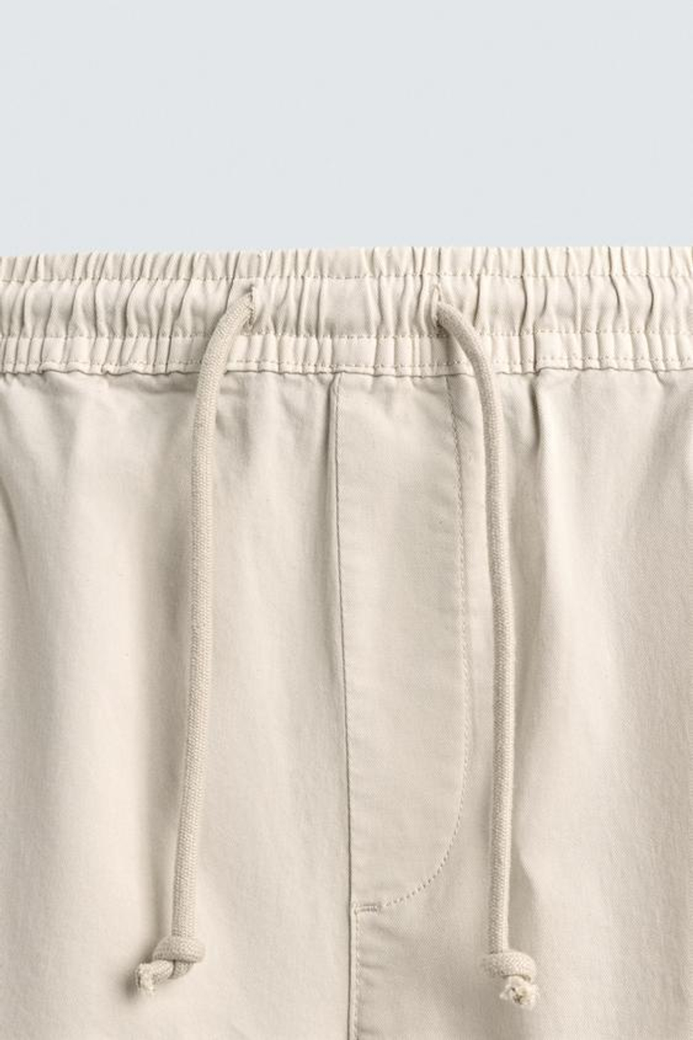 ZARA БРЮКИ КАРГО SLIM FIT, ЦВЕТ ЛЬДА