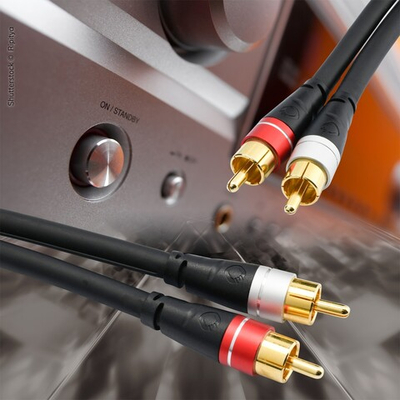 Кабель межблочный аудио Oehlbach EXCELLENCE Select Audio Link, Audio cable Cinch 0.5 m bw (D1C33140)