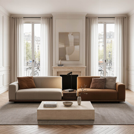 4-х местный нераскладной диван KYOTO KO-11