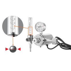 Регулятор расхода газа универсальный Сварог У-30/АР-40-П-220-Р (JTR-198 220V)