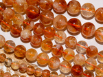Бусины из цитрина 10,5мм (1 штука)