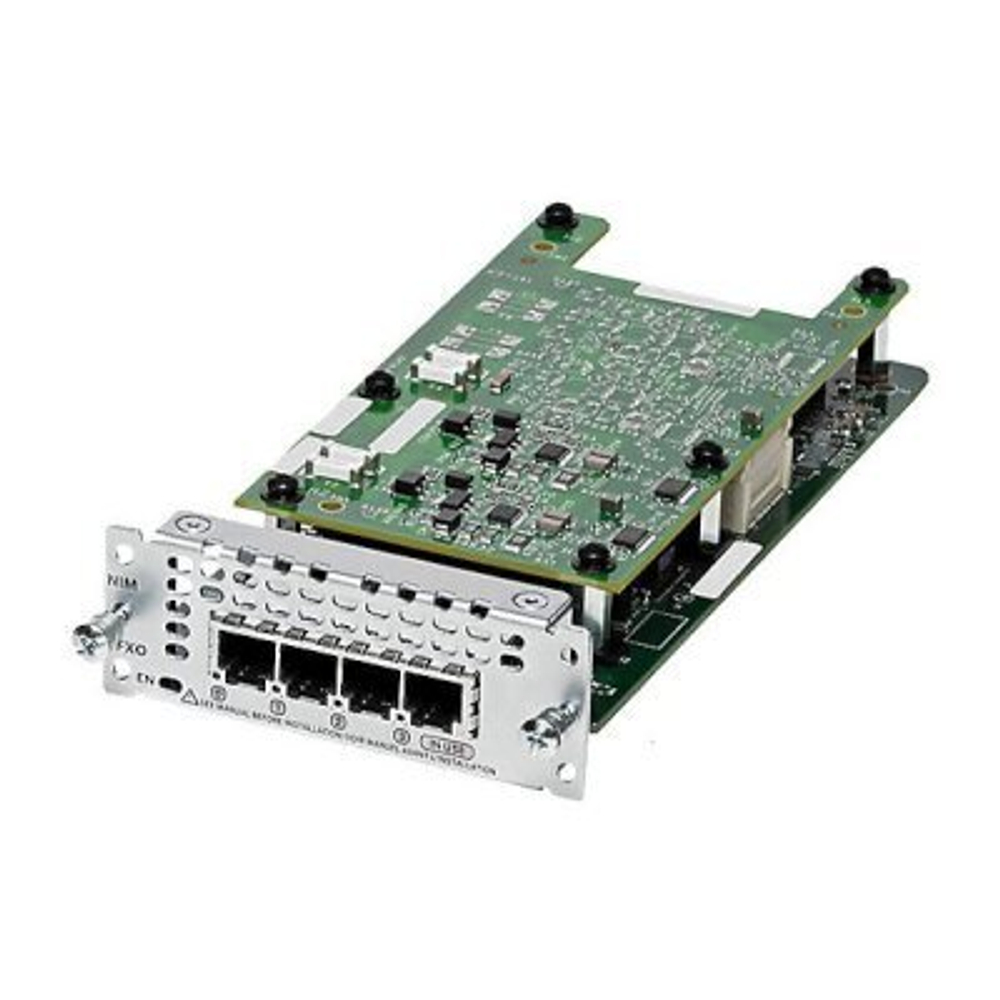 Модуль Cisco NIM-4FXO