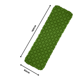 Коврик надувной туристический beCamp Air Green