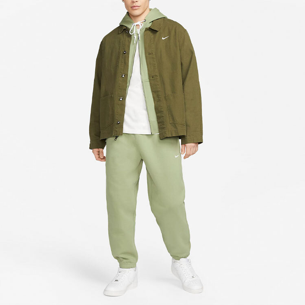 Зипка Nike Solo Swoosh (флис), олив.