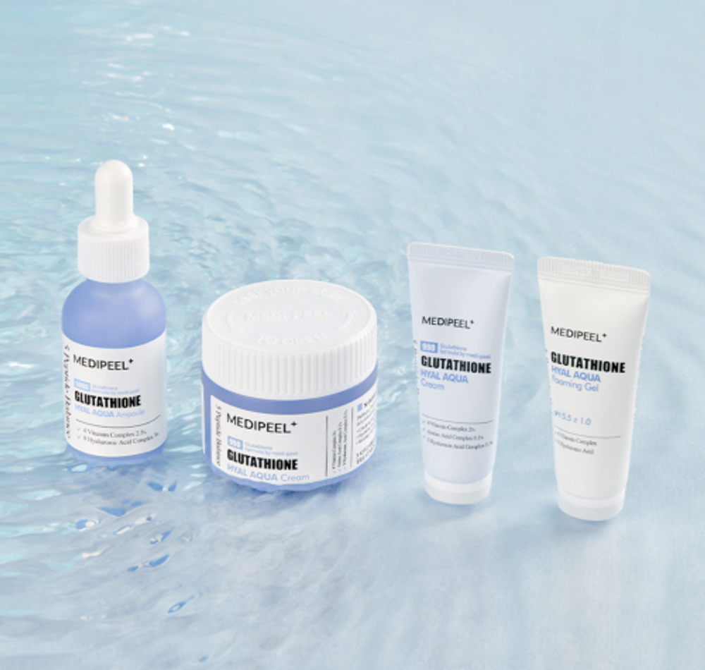 Увлажняющий набор с глутатионом и гиалуроновой кислотой Medi-Peel Glutathione Hyal Aqua Multi Care Kit