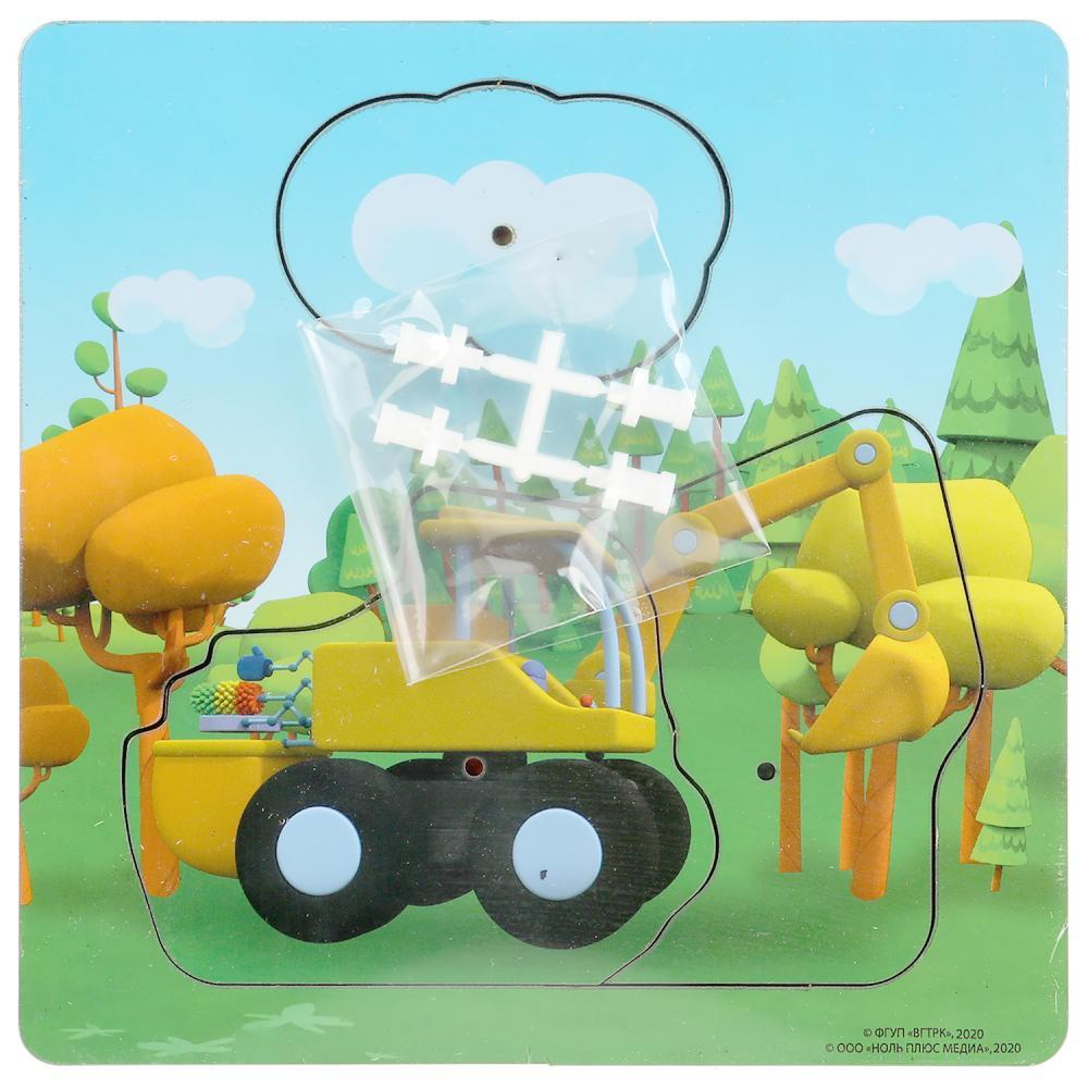 Игрушка деревянная ВКЛАДЫШ «АРХЕОЛОГИ» (Буратино)