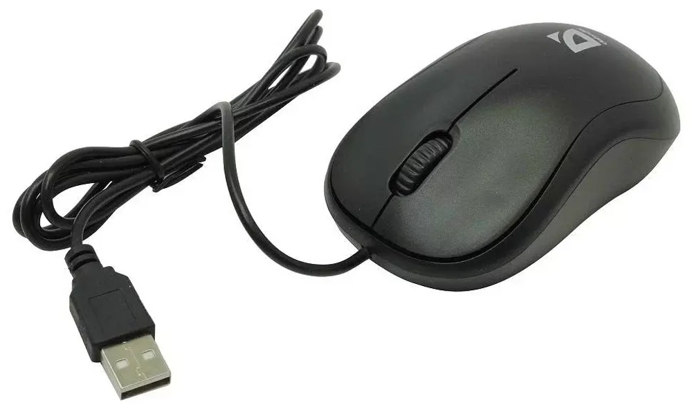 Мышь проводная DEFENDER Patch MS-759 USB чёрная