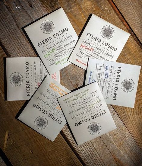 Чабрец китайская мята и зеленый лист, ароматическое саше, Eteria cosmo