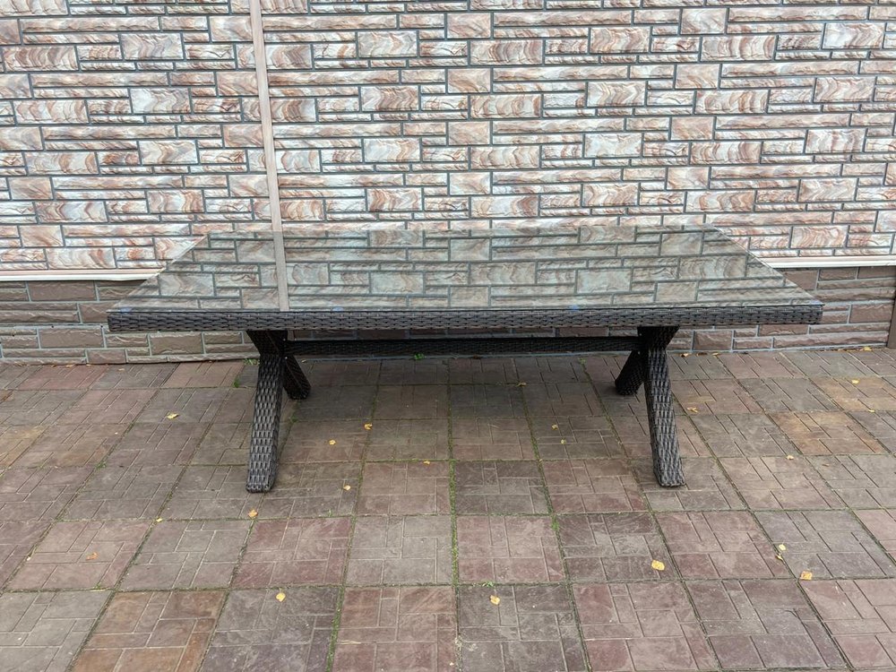 Обеденный стол из искусственного ротанга КРОСС МЭДИСОН «CROSS MADISON» арт.A00081