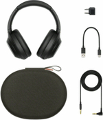 Беспроводные наушники с шумоподавлением Sony WH-1000XM4, Black | Черный