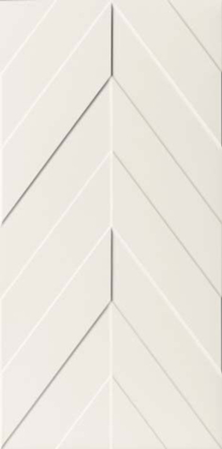 Настенная плитка 4D D730 CHEVRON WHITE MATT