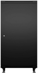 Шкаф напольный 19", 27U Cabeus SH-05C-27U60/80-BK