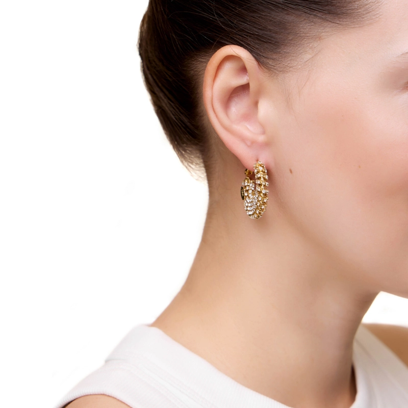 Серьги Изобилие Страз