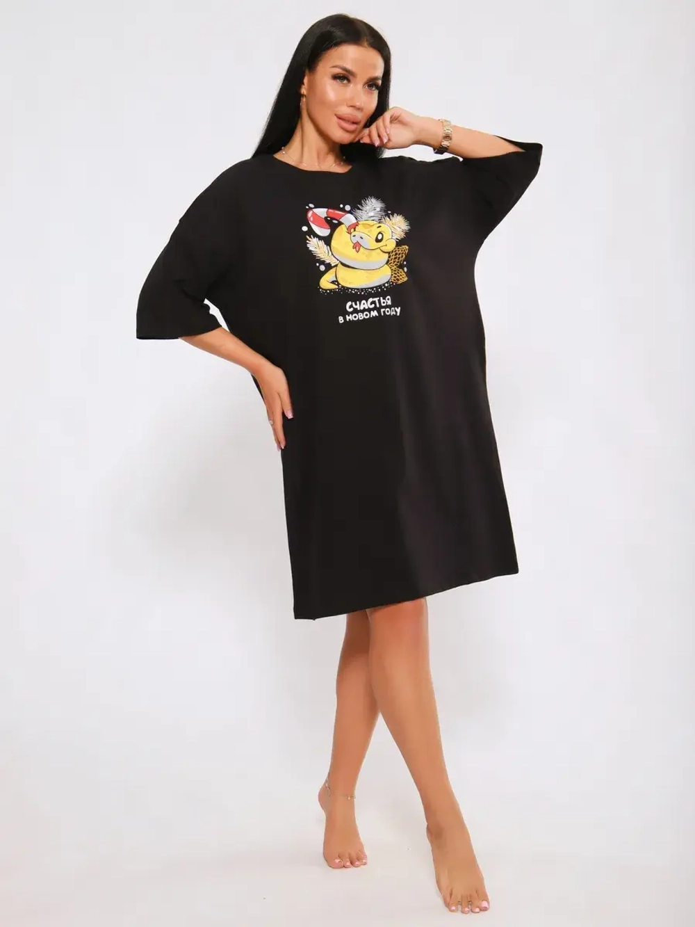 Туника свободная подарок на новый год