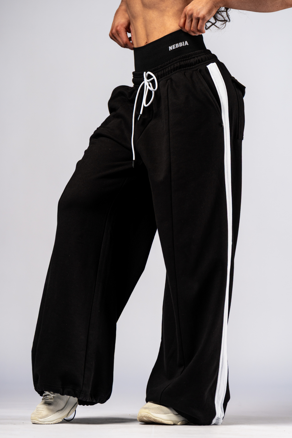 Брюки Oversized Sweatpants POWER 896 Черные