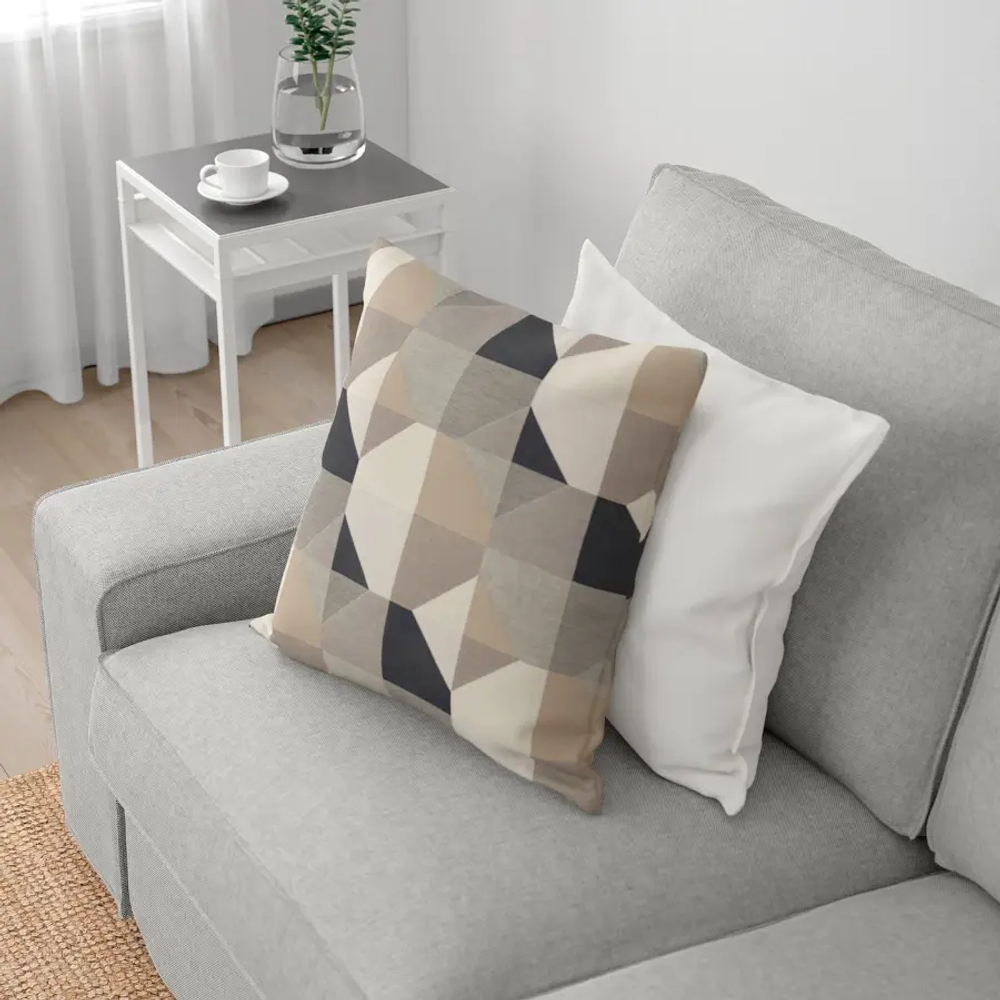 Диван 2-местный - IKEA KIVIK/КИВИК ИКЕА, светло-серый