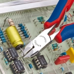 Кусачки боковые для электроники 120 мм Knipex 77 32 120 H