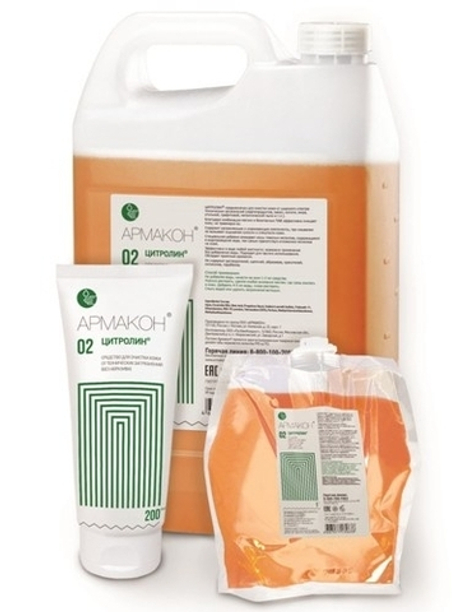 Очистка "ЦИТРОЛИН"без абразива (нефть, копоть,метал.и уг.пыль) картридж 1000 мл(цена за шт,в уп12шт)