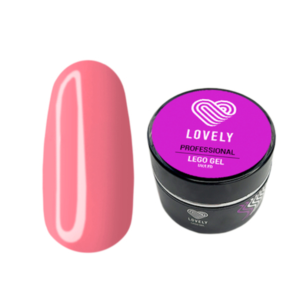 Гель для наращивания и укрепления Lovely, Lego Gel Nude 05, 15 гр