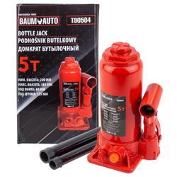 Домкрат бутылочный 5т Baum Auto BM-T90504