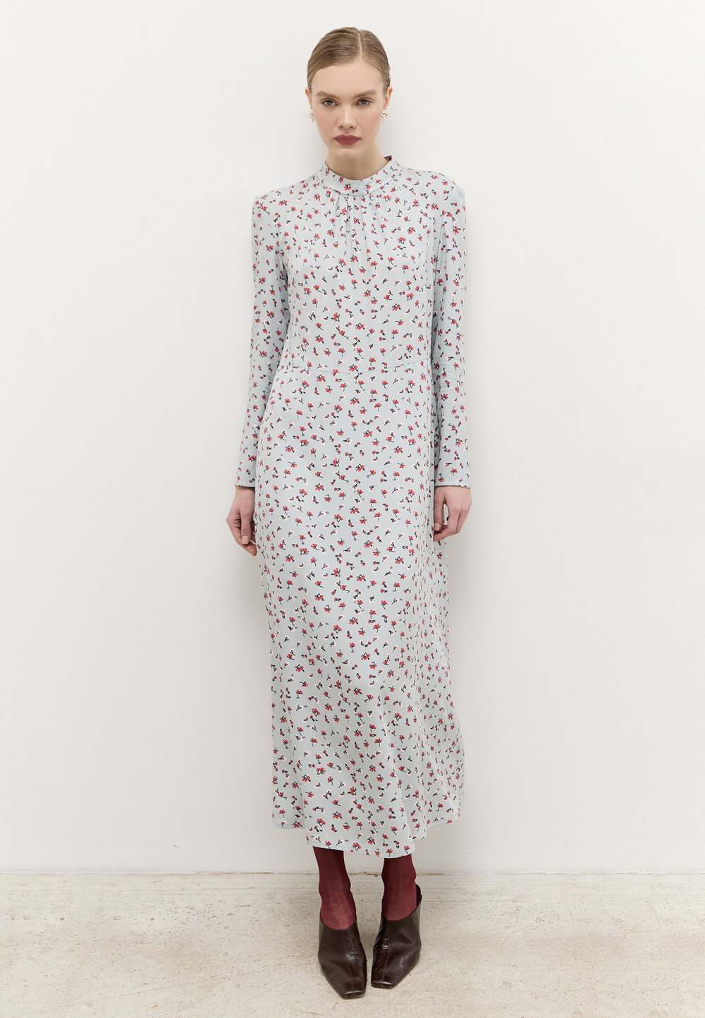 Платье цветочное