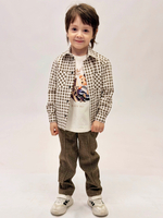 Сорочка для мальчика 3-8 лет