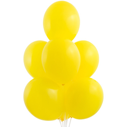 Желтый воздушный шар, 36 см