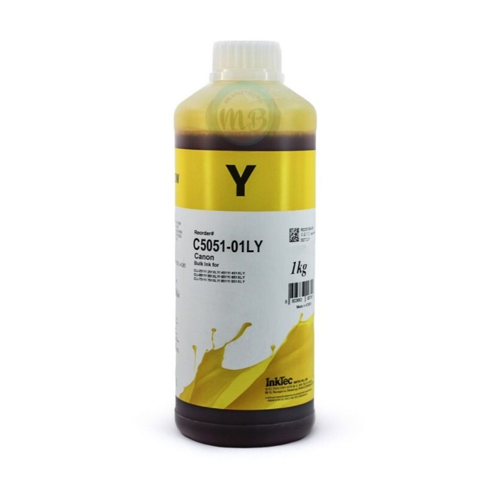 Чернила InkTec C5051-01LY для CANON CLI-451/551Y (1л), yellow