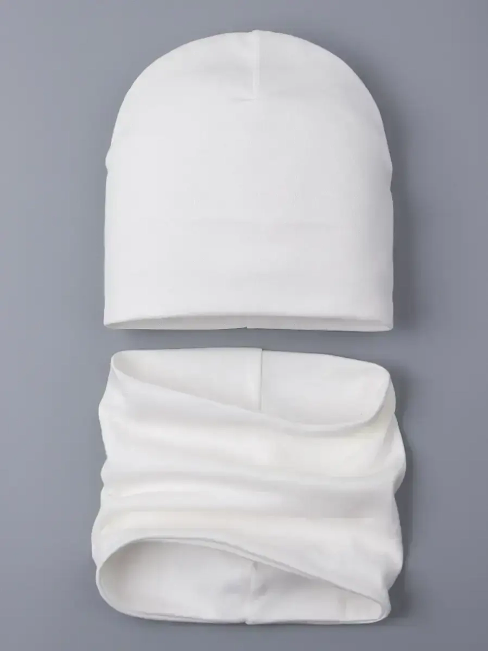 Шапка детская осенняя и снуд