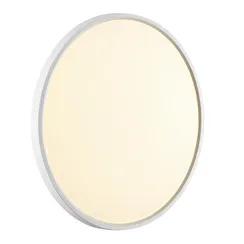7659/40L MITRA LED SN 089 Светильник пластик/белый LED 40Вт 3000/4000K D495 IP40 ALFA WHITE