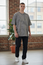 Футболка с вышивкой "Богатырь"