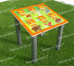 Уличный интерактивный модуль Следы зверей