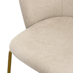 Стул Bergenson Bjorn Dwight, фактурный шенилл, светло-бежевый