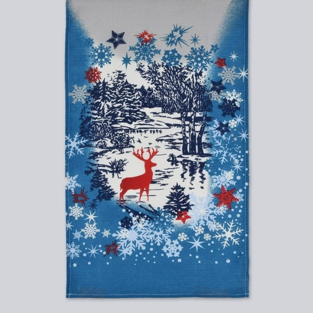 Полотенце вафельное 35*60см «Лесная сказка» НГ_3